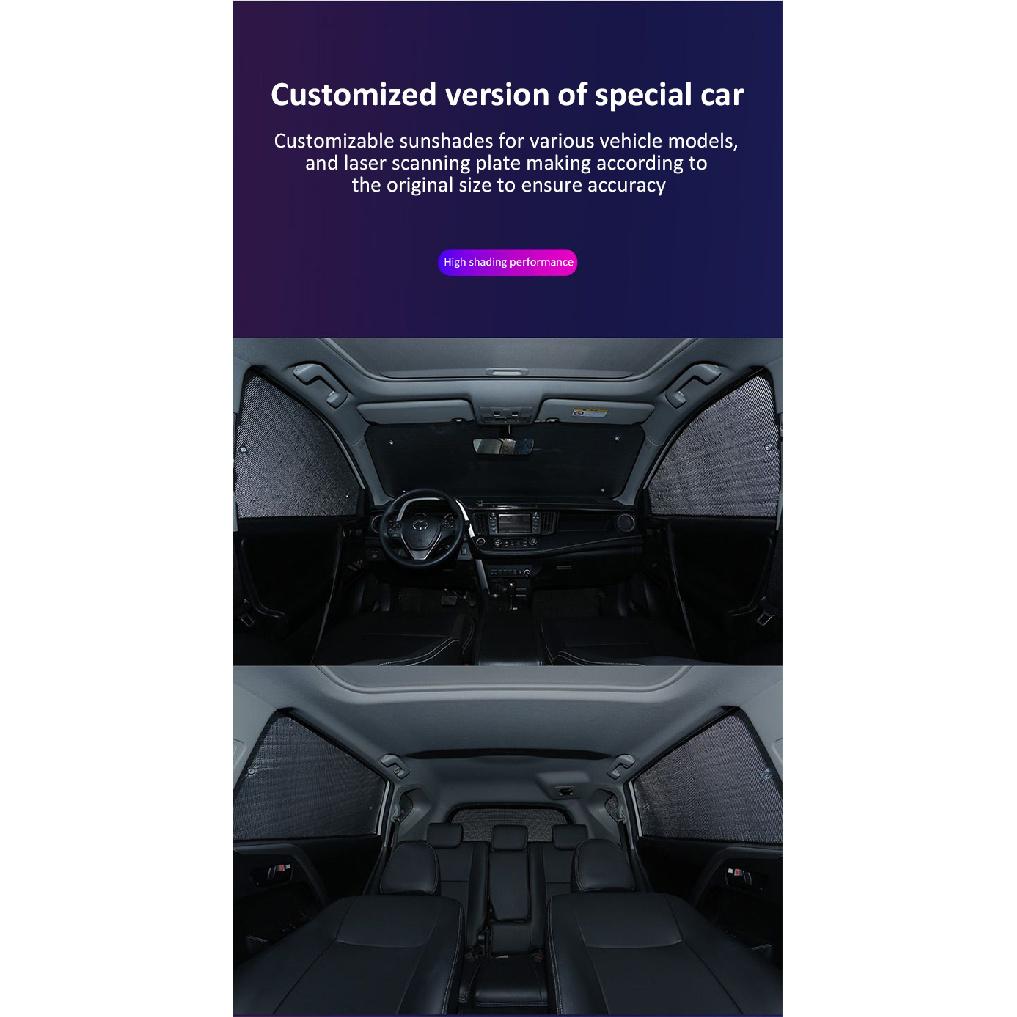 Full Coverage Sunshades For Volkswagen VW Golf 7 Mk7 2013 2014 2015 2016~2021 Car Sunscreen Privacy Blocks Anti-UV AccessoriesWindshield Sunshades 1