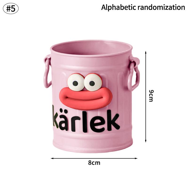 

DIY настольные держатели для ручек органайзер милый контейнер для канцелярских принадлежностей косметическая кисточка коробка для хранения стойка для косметики офисная подставка для ручек столовые приборы