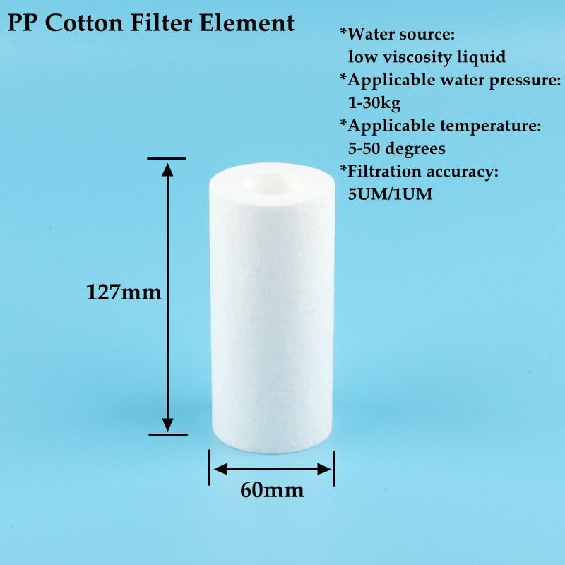 5 Inch Filter Element Reverse Osmosis system Activated Carbon Granular cotton Water Purifier Replacement Filtration Accessories