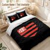 Flamengo Bedding Set, 1 Duvet Cover & 2 Pillowcases Soft Comfortable Bedroom Home Textile Decor