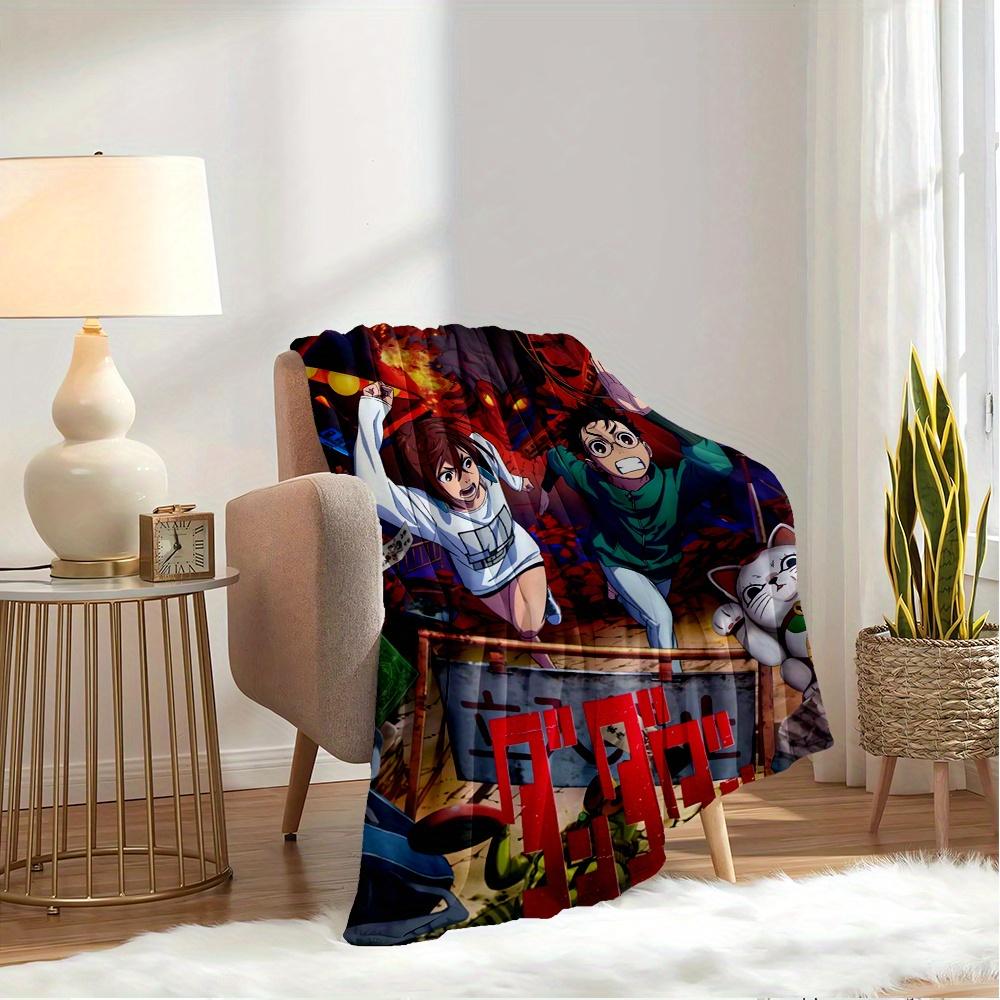 1pc Flannel Throw Blanket, Action,Adventure,FantasyPattern Printed Blanket, Warm Cozy Soft Blanket For Couch Bed Sofa Car Office Camping Tra