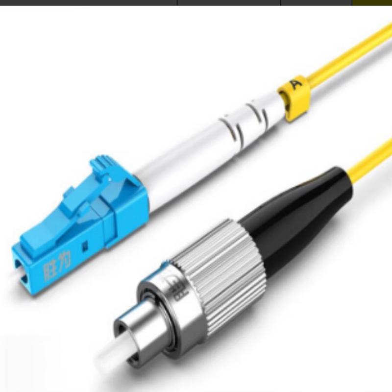 

ROKCOM LC-FC Single-Mode Fiber Optic Patch Cable