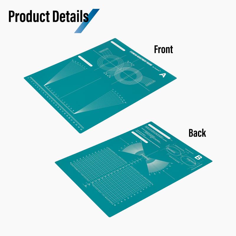 Glasses Frame Adjustment Lens Diameter Measurement Plate Accessory Glasses Progressive Lens Repair Tool