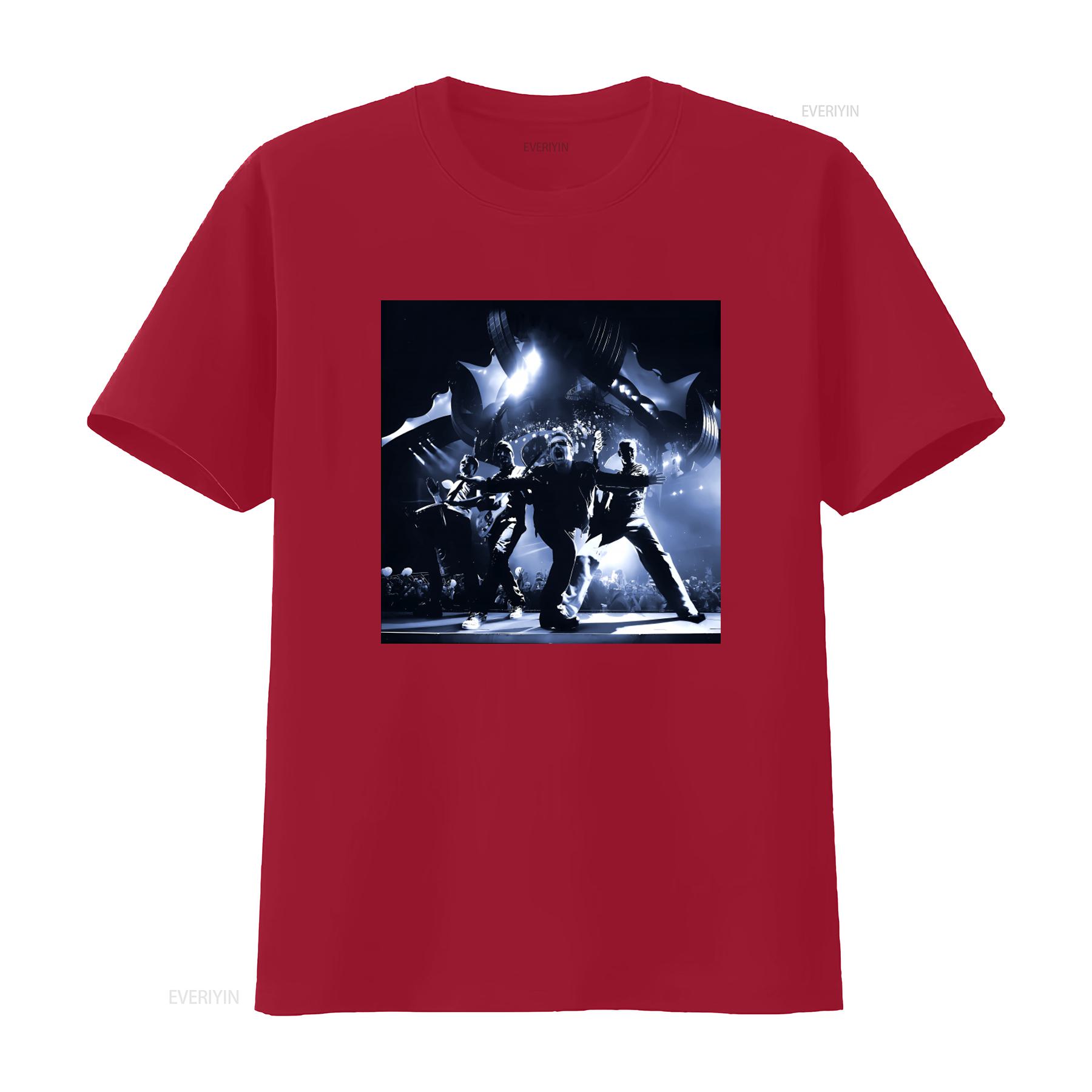 

U2 360 Tour 2011 Concert T Shirt Mens Small with Large Print Rock Band Performance Design vintage Washed fashion S