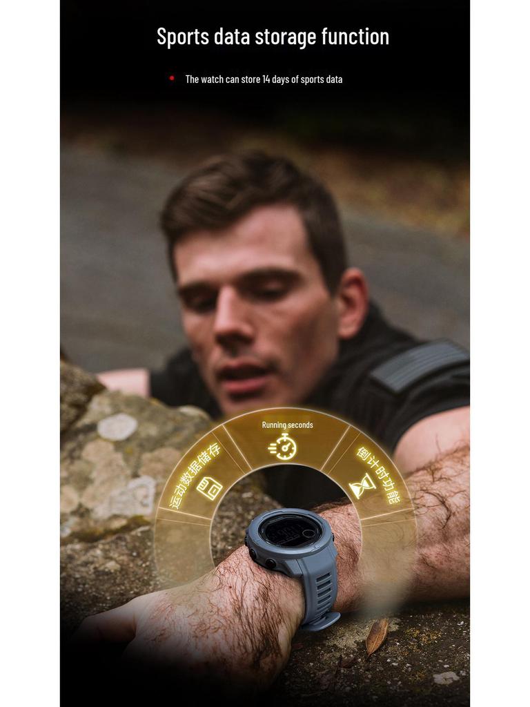 Teen Waterproof Smartwatch: Sports, Running, Pedometer, Health – Multifunctional Wristwatch for High School Students