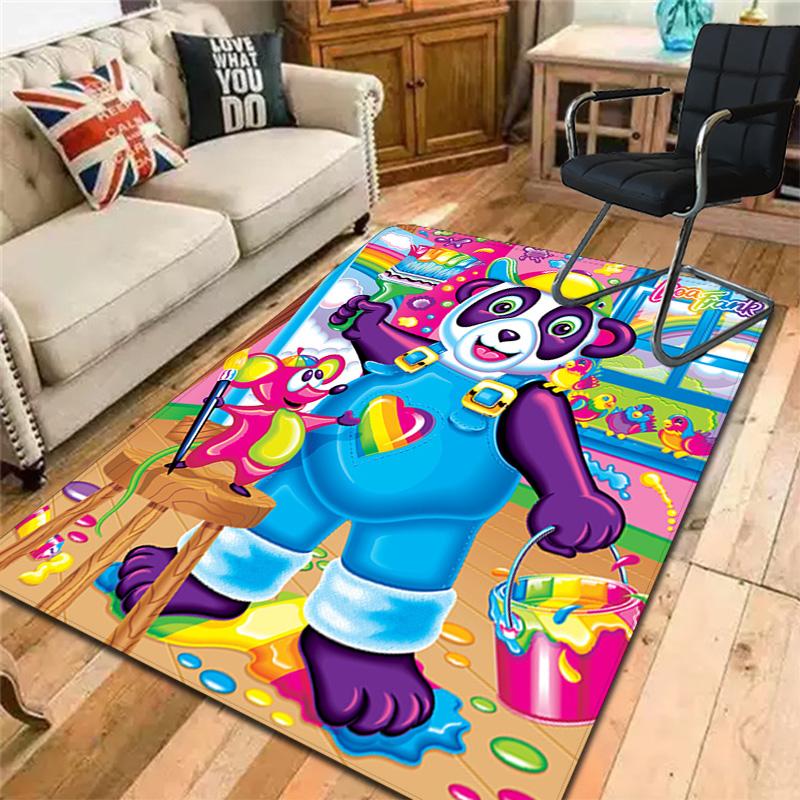 Lisa Frank Rug Floor Mat for Living Room or Bedroom Soft and Comfortable Carpet a Gift for Birthday and Holiday.DFDT261018064