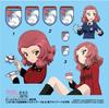 PLATZ Girls und Panzer Final Chapter Mk.VI Crusader Mk.III Cruiser Tank St. Gloriana Girls' Academy 1/35 Scale Plastic Model Kit GP-85 with Clear File