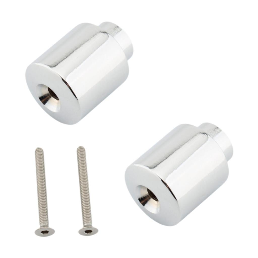 2Pcs Motorcycle Handlebar Grips End Plug with Screws Professional Hand Grip Bar Ends for Honda CBR VFR800 RC51 Vtr CBR929rr