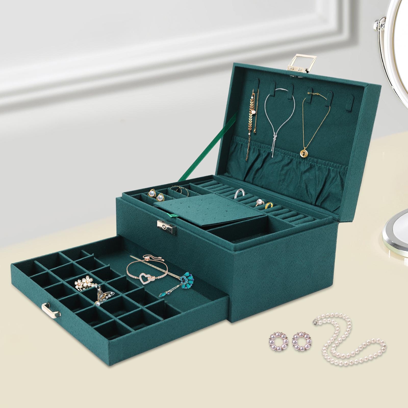 Green Jewelry Storage Box Jewelry Storage Box зелёный