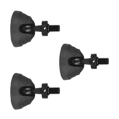 NonSlip Photography Tripods Foot Pad Rubber Construction 3/8 Universal Thread for Terrain Adaptability