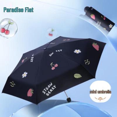 Paradise Umbrella 5-Fold Pocket Sun/Rain Umbrella