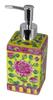 Peranakan Soap Dispenser (Square) (Yellow)