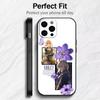 V-Violet E-Evergarden  Phone Case For iPhone17,16,15,14,13,12 Plus,Max Soft Silicone Black Cover