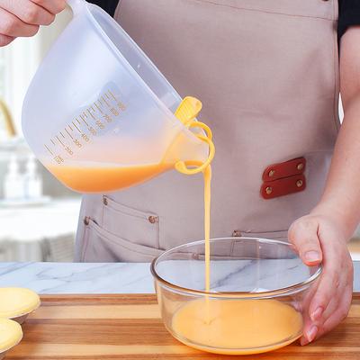 Gıda Sınıfı Pişirme Çok Fonksiyonlu Büyük Kapasiteli Dereceli Yumurta Sıvısı Ayırıcılı Ölçü Kabı