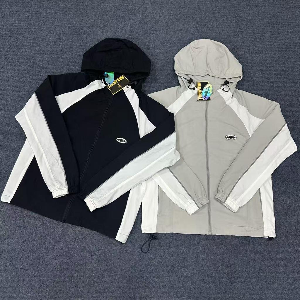 Alcatraz CORTEIZ Embroidered Hip-Hop Logo Cotton Jacket