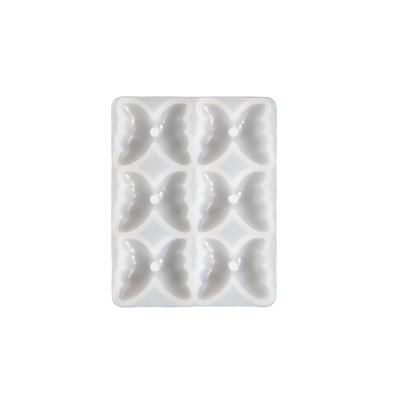 6er Schmetterling Silikonform für Ohrringe Anhänger DIY Schmuckherstellung Basteln Robust Wiederverwendbar