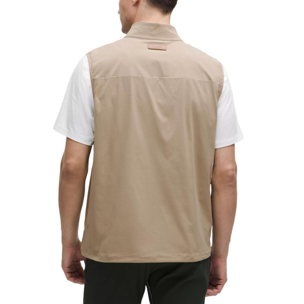 Lululemon Winddichte durchgehende Reißverschluss-Golfweste Herren LM3FK8S