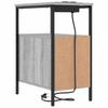 Nightstand Set (2 pcs) Grey Sonoma 30 x 48 x 61 cm Particleboard