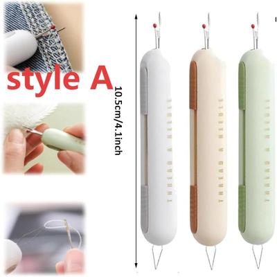 2 In 1 Upgraded Seam Needle Threader 3 In 1 Seam Threading&Seam Remover Seam Tool For Sewing Crafting