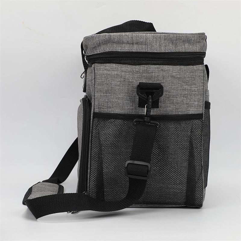 Set da 5 Borse da Viaggio per Cani Kit da Viaggio Grande per Animali Domestici Include 2 Contenitori per Cibo 2 Ciotole Pieghevoli 1 Organizzatore da Viaggio per Cani