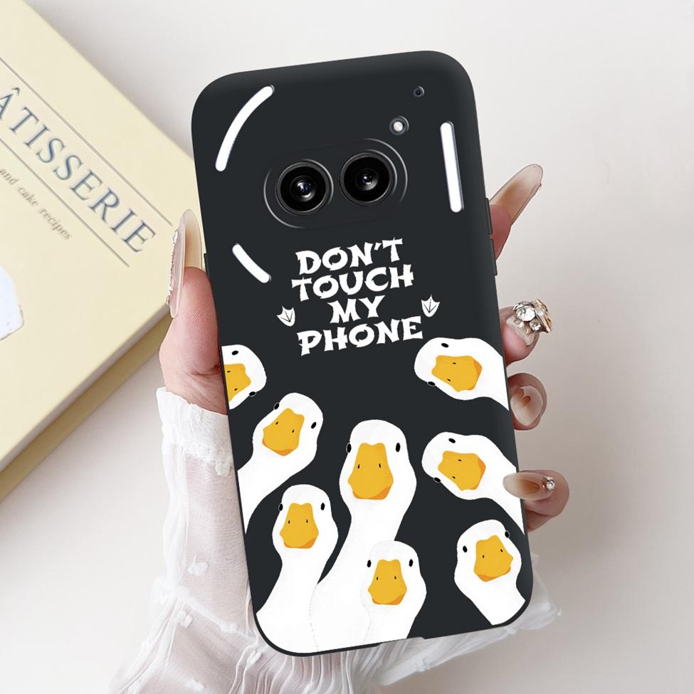 6.7" For Nothing Phone 2A Case A142 Silicone Luxury Flower Cute Cartoon Funny Shockproof Phone Case For Nothing Phone (2A) Cover