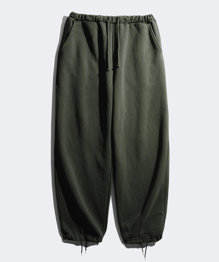 PERSTEP Grain Pigment Wide Pants Khaki Smlp4584