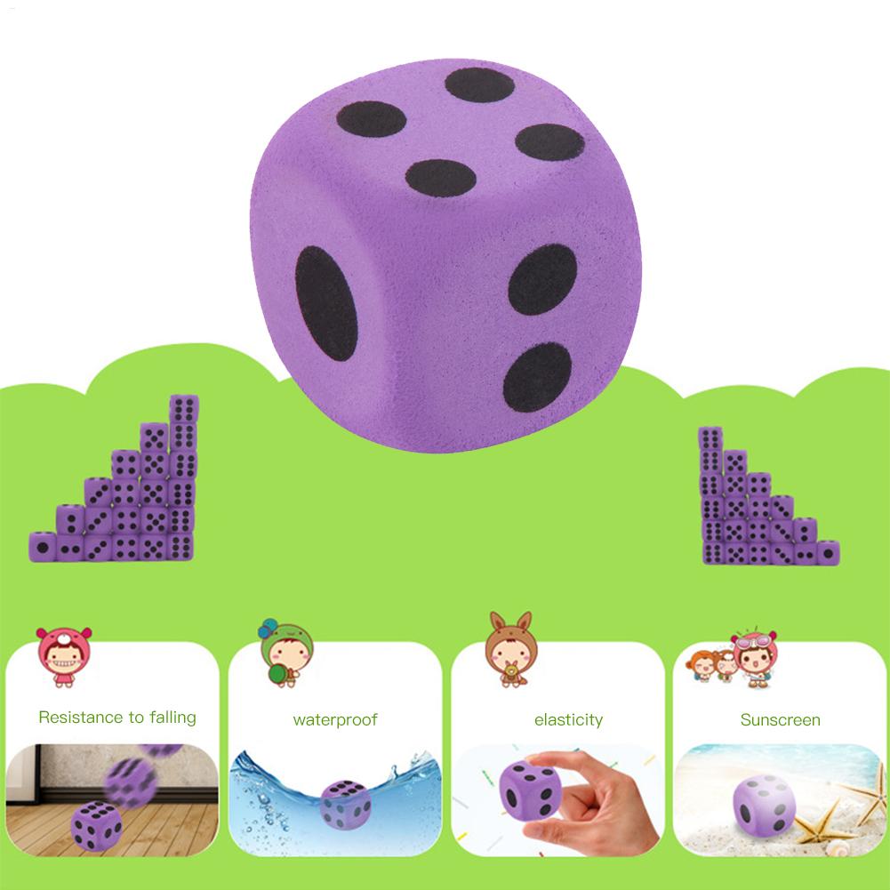 Foam Dice for Classroom Foam Dice Cubes with Number Dots Kids Boys and Girls Party Favors Bag Stuffers Fun Toy Gift Prize