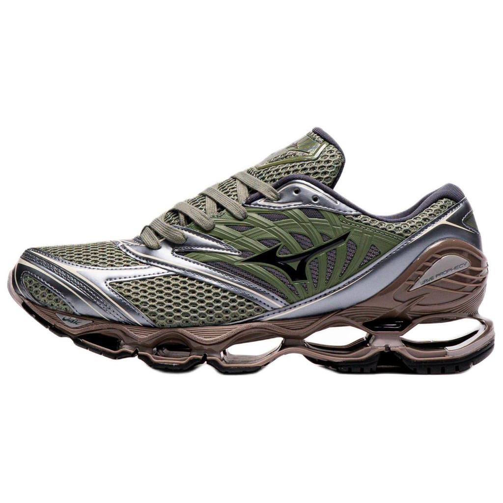 Mizuno Wave Prophecy LS Versatile Comfortable Non-Slip Durable Low-Top Running Shoes Unisex Sneaker Green D1GA251102