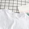 2022 Summer Trendy Printed Crew Neck Short Sleeve Cotton Women's Casual Top