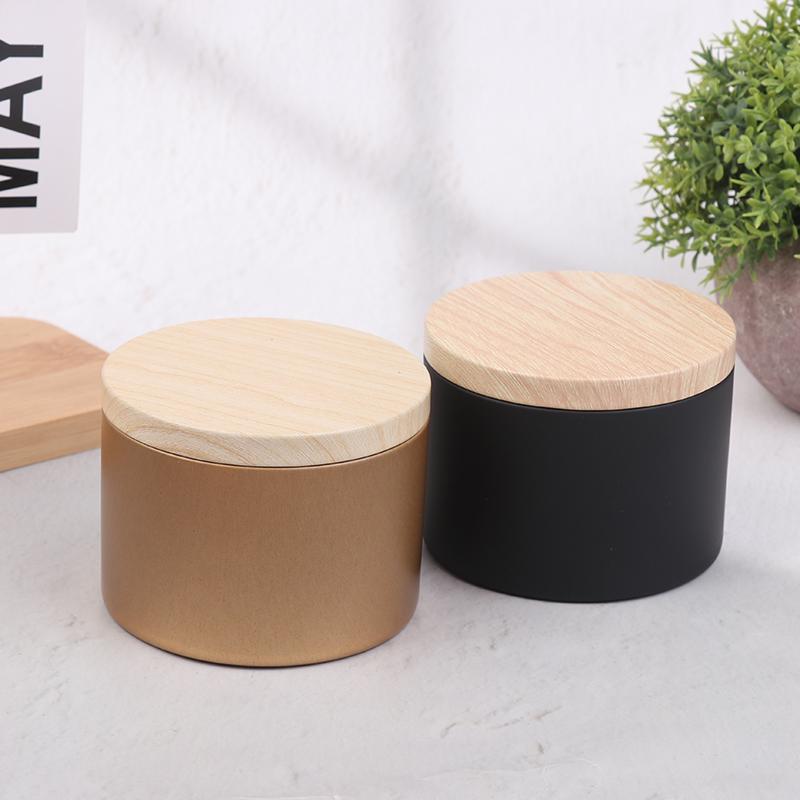 6Pcs 8Oz Candle Tinplate With Lids Round Candle Jars Kit For Loose Candles Used For Diy Storage Candle Making Supplies