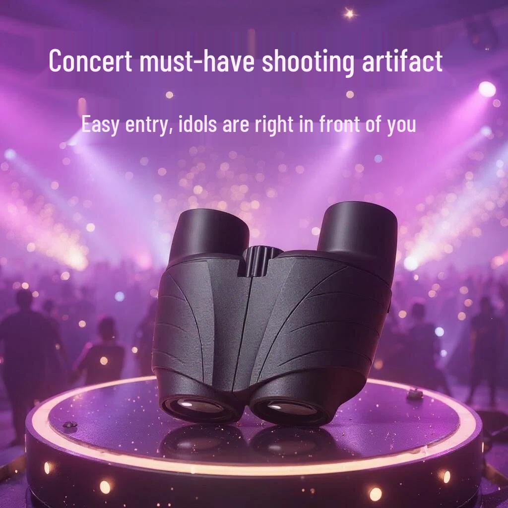 Compact High-Definition Anti-Fog Binoculars for Concerts and Birdwatching