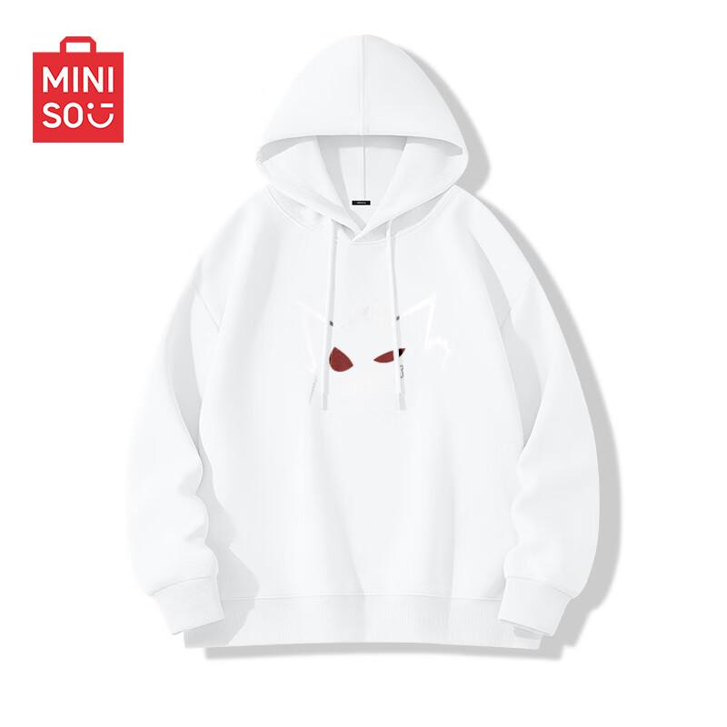 MINISO Men's Heavyweight Casual Hooded Sweatshirt