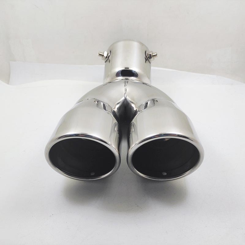 Silver Exhaust Tailpipe for Hyundai Mistra '09-'22, Toyota Highlander, Mazda Axela