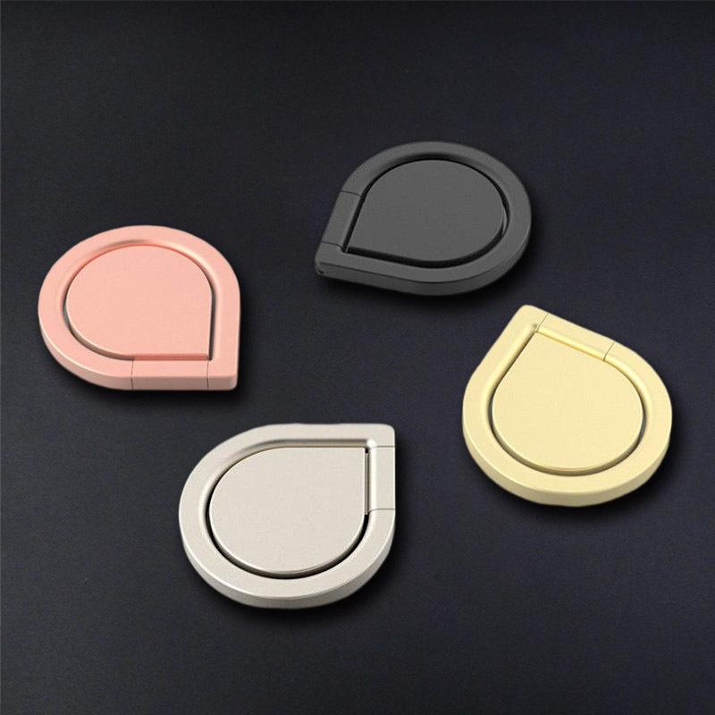 Finger Ring Mobile Phone Holde Rotatable Stand Grip for Universal Car Magnetic Mount Phone Back Sticker Pad Bracket for IPhone