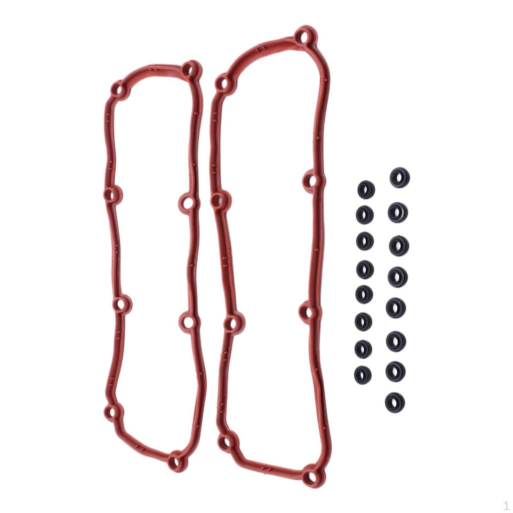 2x Valve Cover Gasket Automotive Set Fit for V6 Ohv 12 2005-2010