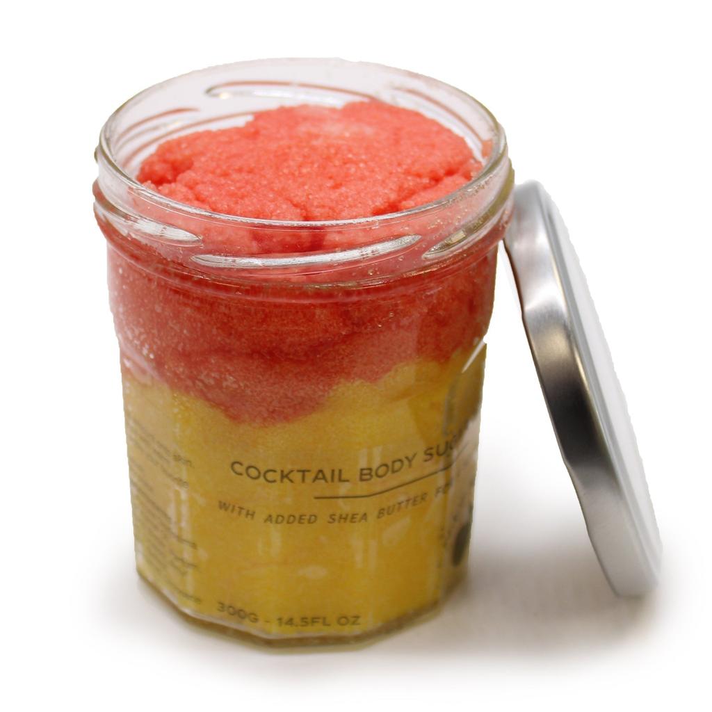 Sockerskrubb för kroppen Peach Sangria 300g