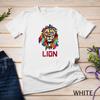 Cool Trendy Lion Geometric African Animal Leo Cat GifT T Shirt