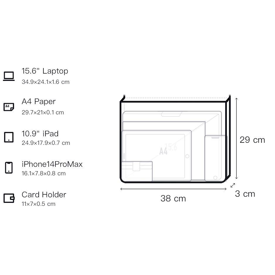Michael Kors MK Cooper Letter Metal Accent Zipper Closure Laptop Bag Men bags Navy-Blue 37F3COLU1U-NAVY