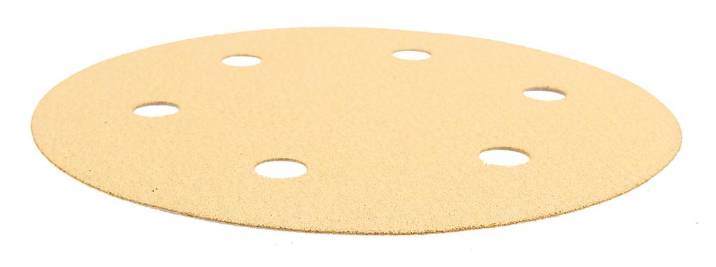 Velcro sandpaper 225 mm, K120, 5 pcs., with 6 holes for sanders 59G264, 59G265