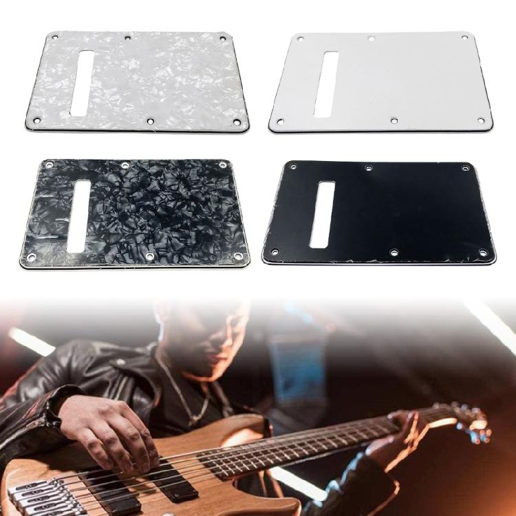 Plastic Pickguard Scratch Plate Guitar Accessory Scratch Plate Guitar Faceplate Present for Electric Guitar Enthusiasts