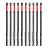 Heavy-duty Electrical Screwdriver Set Durable Impact Screwdriver Bit Set with Magnetic Slotted Heads Corrosion for Slot for Diy