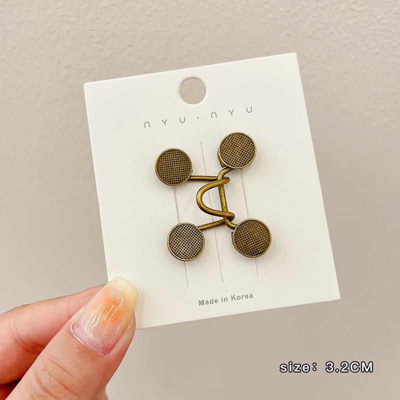 Women'S Brooch Set Tighten Waist Brooches For Women Skirt Pants Jeans Adjustable Waist Clip Metal Pins Clothing Accessories