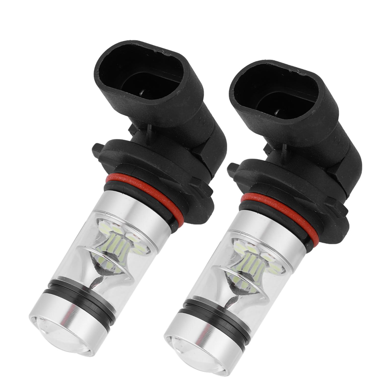 

2pcs 9005 H10 9145 8000K Ice Blue 100W LED 8000K Ice Blue LED Fog Bulbs Bulbs Fog Light Lamp