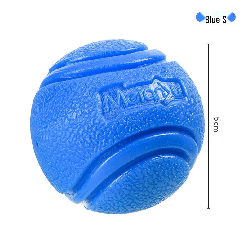 Meianju Dog Chew Ball: Durable Rubber Toy for Fetching and Biting