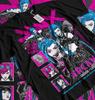 Jinx Arcane T-Shirt Japanischer Anime Cartoon Jinx Arcane Grafik T-Shirt Alle Größen