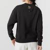 Puma Chinesisches Jahr des Drachen Serie Neujahrsbrief Gestickt Laufen Fitness Training Hoodie Damen Hoodies Schwarz 625839-01