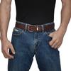 Retro Leather First Layer Cowhide Belt, Old Polished Men'S Jeans Belt, Middle-Aged And Young Casual Versatile Belt