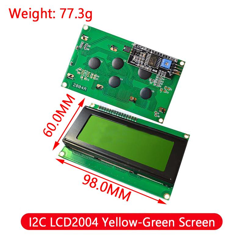 LCD Module Blue Green Screen For Arduino 0802 1602 2004 12864 LCD Character UNOR3 Mega2560 Display PCF8574T IIC I2C Interface