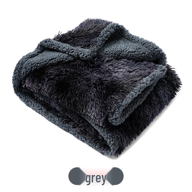 Waterproof Pet Blanket - Thickened, Comfortable PV Velvet Sherpa Mattress for Dogs