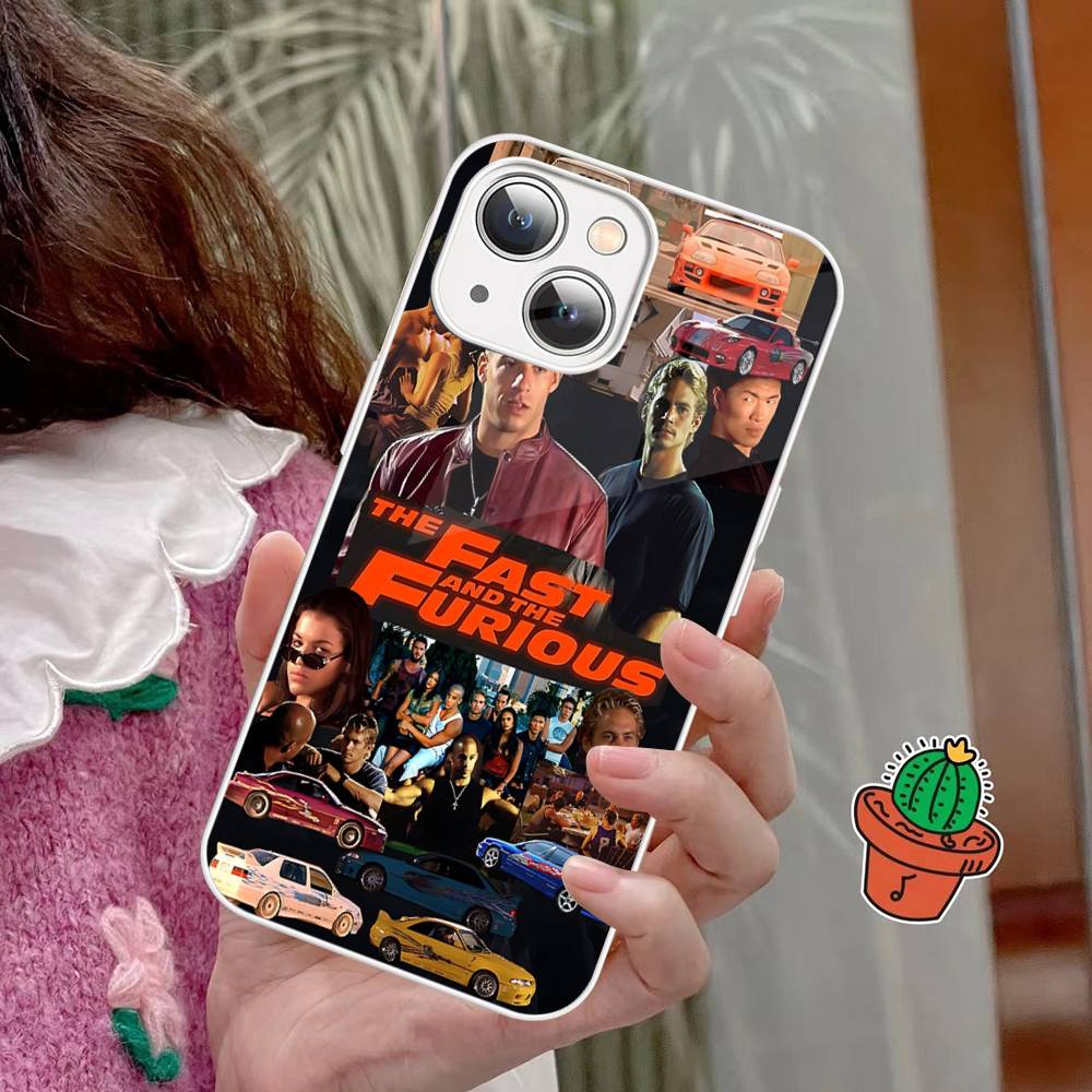 

Action Movie Series Fast F-Furious Tempered Glass For Iphone 14 13 12 11 Pro Mini XS MAX 14Plus X XS XR Cover iphone 14